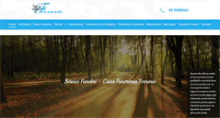 Desktop Screenshot of ferrarioservizifunebri.com